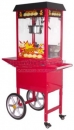 Popcornmaschine mit Wagen und Rder Popcorngert