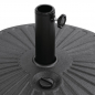 Schwarzer Sonnenschirm Sockel 20Ltr