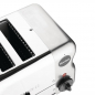 2 Schlitz Toaster in Chrom mit 2 zustzlichen Elementen und Sandwichkfig