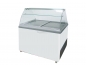 SPEISEISVITRINE EISTHEKE 9X5 LTR WEISS