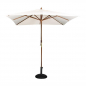 quadratischer Sonnenschirm creme 2,5m