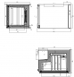 Gastronomie bergman tiefkhlschrank ABS-110 liter