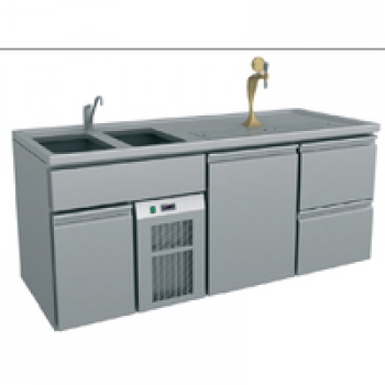 Ausschanktheke 1965 x 700 x 900 mm