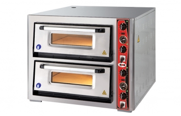 GMG PF6292DE-T Pizzaofen Zweikammer 6 + 6 x Ø 30 cm Pizzen