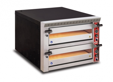 GMG Vollschamottstein Pizzaofen, für 6+6 Pizzen 33cm, PG66DE