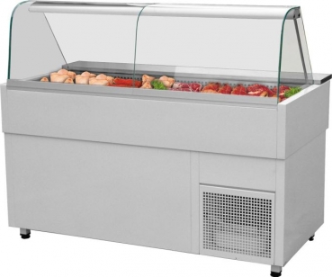 Salattheke Kazia1.3Z Dönertheke Model Kasia Z mit Unterbaukühlung