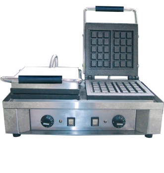Waffeleisen für 4 Waffeln, 2 x 1,6 kW