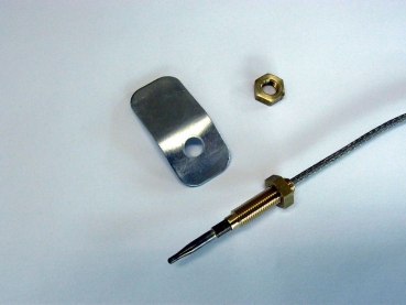 Potis Thermoelement, (mit Haltewinkel und Verschraubung)