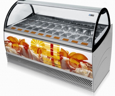 Speiseeisvitrine New Millennium - 1508 x 1062 x 1392 mm