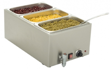 Bain Marie mit Ablasshahn 335x535x228 mm