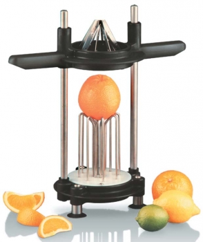 Orangenteiler - Edelstahl - vertikal - manuell