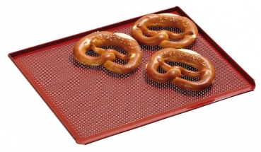 Lochblech mit Silikonbeschichtung 3 Seiten Rand, 1,5 stark