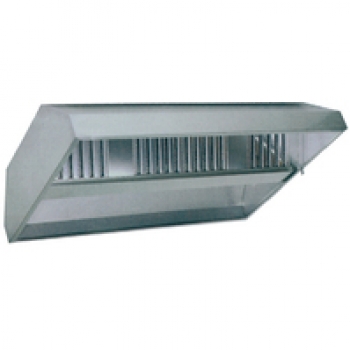 Deckenhaube 1300 Bautiefe 1400 x 1300 x 450 mm