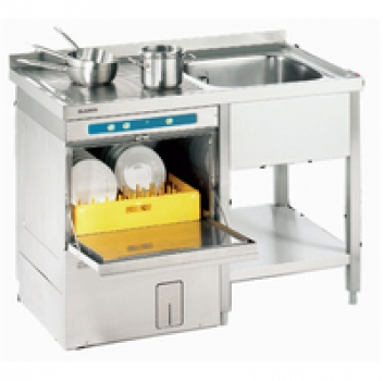 Splzentrum aus CNS 1200 x 700 x 850 mm, 1 Becken rechts