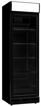 KHLSCHRANK 1 GLASTR SCHWARZ