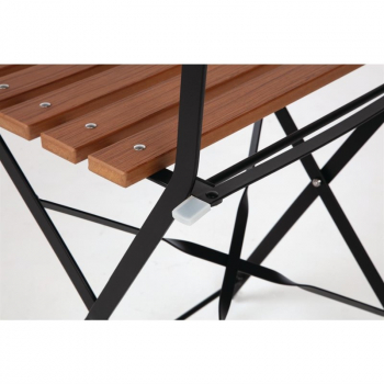 Bolero klappbare Bistro und Terrassenstühle Holzimitat (2 Stück)