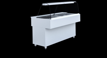 Salattheke Dönertheke 100cm Lang KASIA 1.0 ohne Unterkühlung