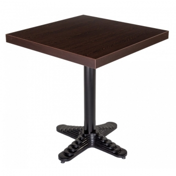 Gastronomie Bistro TISCH 60x60 cm WENGE