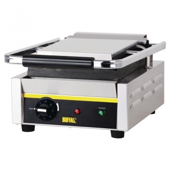 Preview: Buffalo Gastronomie Gewerbe Kontaktgrill Bistro Kontaktgrill Sandwichmaker Grill glatt