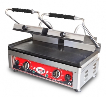 Kontaktgrill Grillflche oben gerillt/unten glatt mit 52x24cm