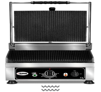 GMG Kontaktgrill oben gerillt/unten gerillt 51x50cm Toasmaschine