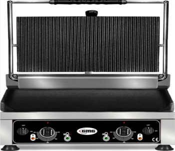 Paninigrill Kontaktgrill Grillfläche oben gerillt/unten glatt KG2745GDT