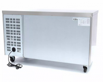 Preview: Gastro Kühltisch - 314 l - 136 cm - 2 Tür