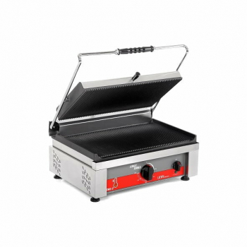 Preview: Elektro Kontaktgrill 51 cm für Gastronomie Toastmaschine 3 kW Sandwichtoaster