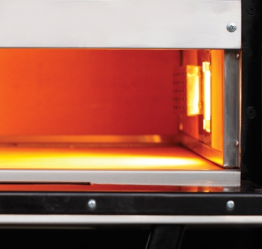 Preview: Pizzaofen 4+4 Pizza Ø 34cm, Vollschamott Classic Lux PF7070L