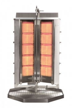 POTIS ORIENT V MU GD5 Doppelgrill Gyrosgrill Dönergrill Motor unten