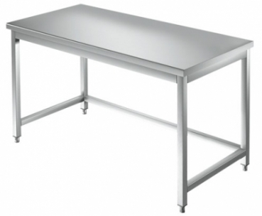 Arbeitstisch 1700x600x850mm ohne Aufkantung Made in Italy