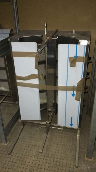 Preview: POTIS ORIENT V MU GD5 Doppelgrill Gyrosgrill Dönergrill Motor unten