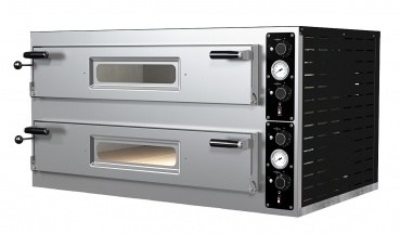 Pizzaofen Vulcano 99 Breit für 9+9  32 cm Pizzen Made in Italy