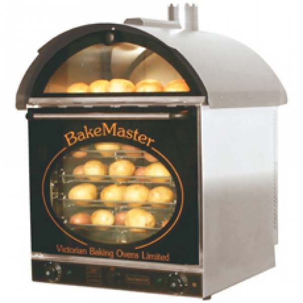 Bakemaster - Edelstahl 2 Umluftmotoren
