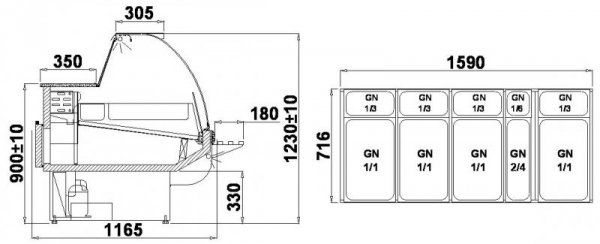 BASIA 2/1.7W-mod/A GASTRO