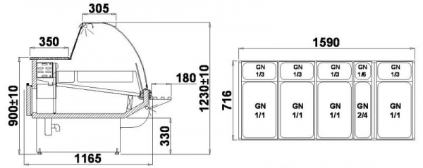 BASIA 2/1.7W-mod/C GASTRO