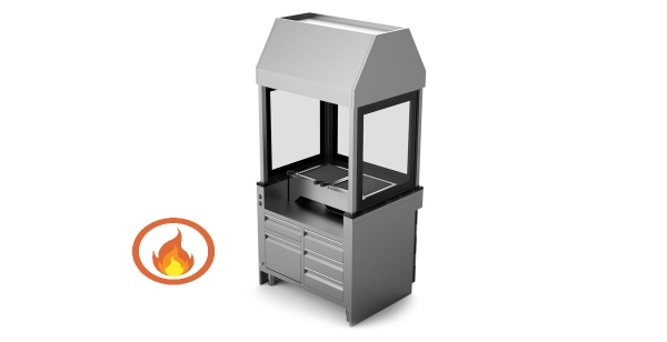 Holzkohlegrill 96 cm Ocakbasi Grill