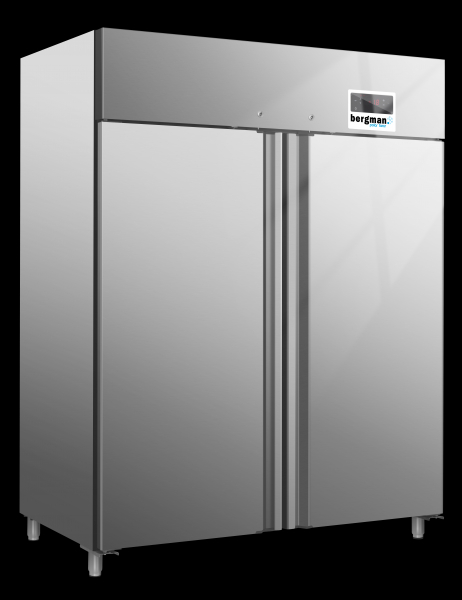 Gastronomie Edelstahl Kühlschrank 1400 Liter 2-türig