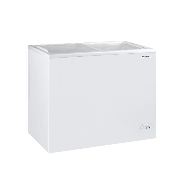 Tiefkühltruhe mit Glasschiebedeckel - 200 l