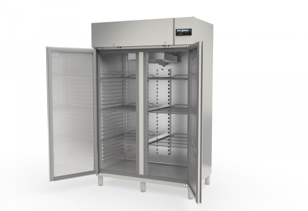 Gastronomie Edelstahl Kühlschrank 2-türig
