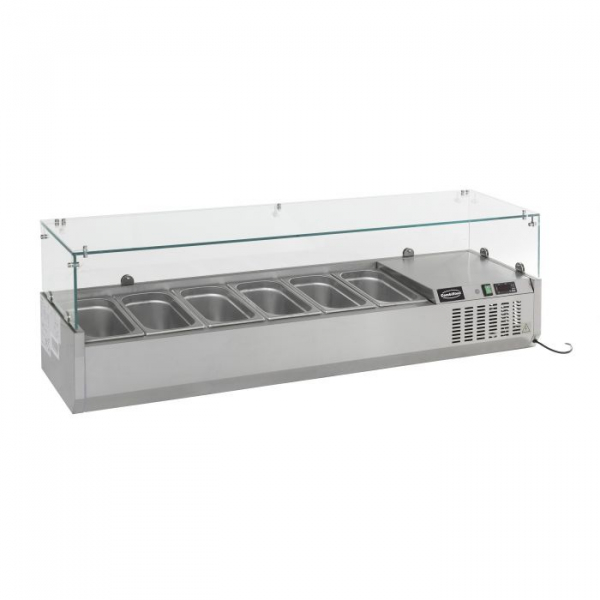 AUFSATZVITRINE 1/4 GN