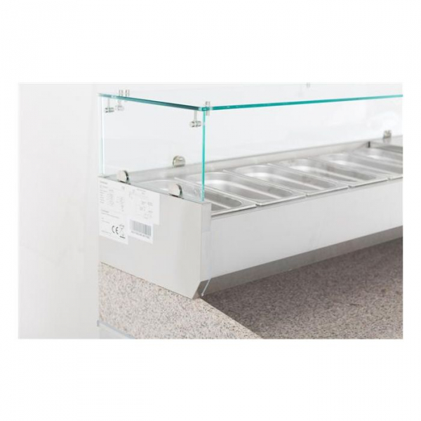 AUFSATZVITRINE 1/4 GN