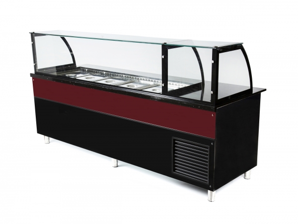 Salattheke Kühltheke Dönertheke B180xT85xH130 Umlufkühlung