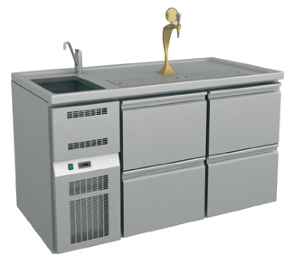 Ausschanktheke 1565 x 700 x 900 mm,