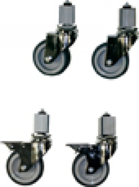 Rollensatz mit Bremsen