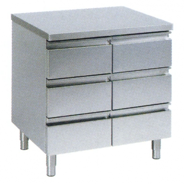 Schubladentisch 800x700x850mm