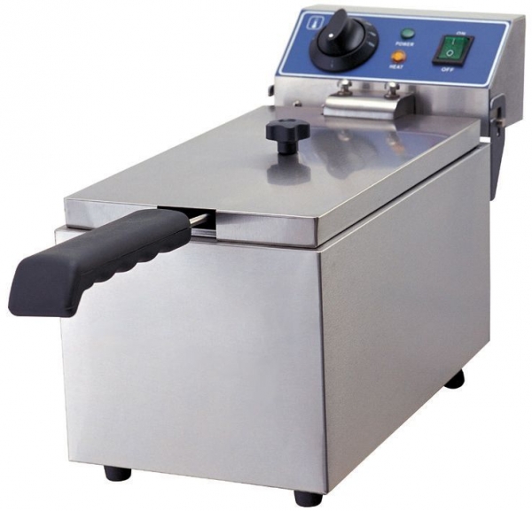 Friteuse, elektro, 190 x 440 x 270 mm,