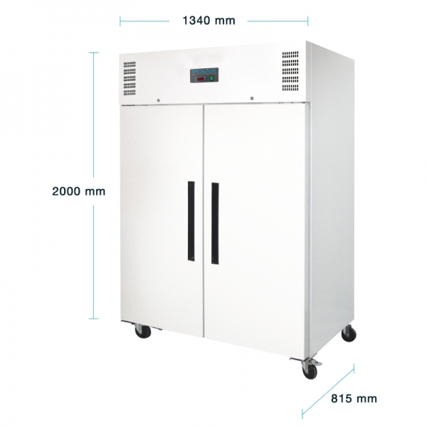 Polar Kühlschrank 1200 liter 2 türig für Gastronomie