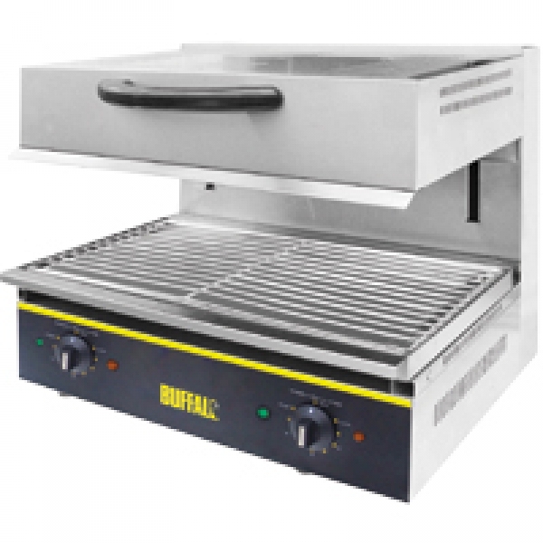 Buffalo elektrischer Lift Salamandergrill höhenverstellba