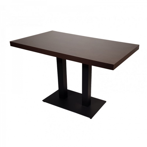 Gastronomie Bistro TISCH 120x70 cm WENGE